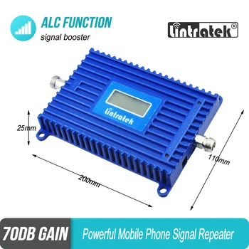Lintratek Mobilnega Signala Booster 800 850 1700 1900MHz Repetitorja LTE GSM WCDMA Ojačevalnik Band 20 Mobilnega Signala Booster #40