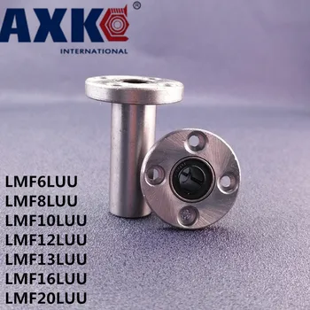 LMF6LUU LMF8LUU LMF10LUU LMF12LUU LMF13LUU LMF16LUU LMF20LUU 6 mm prirobnica linearni kroglični ležaj za 6 mm osni CNC 3D tiskalnik 4pcs