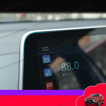 Lsrtw2017 za Mitsubishi Eclipse Križ Avto armaturne plošče Navigacijski Zaslon Anti-scratch Kaljeno Film 2018 2019 2020 Nalepka
