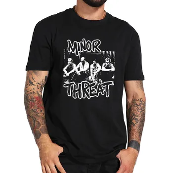 Manjše Grožnje T Shirt Xerox Tshirt Ameriški Hardcore Punk Band Udobno Bombaž Camiseta EU Velikost
