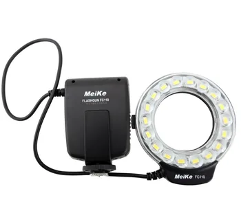 Meike FC110 Macro LED Ring Flash Svetlobe FC110 za Pentax Canon EOS Nikon Olympus DSLR Fotoaparat