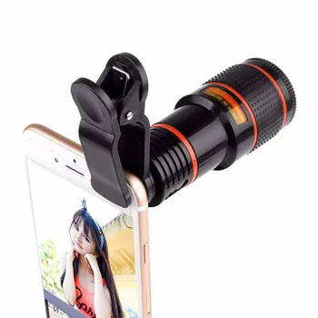 Mini Oko Telefon Fotografija 8X HD Oko Telefoto Objektiv za iPhone XS 8 7 6 Plus Za Samsung je Za Pametni telefon Huawei