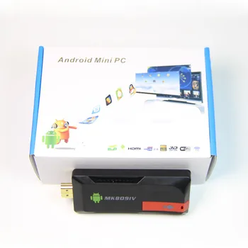 MLLSE Quad Core Android TV Box MK809IV MK809 IV Mini PC RK3229 Wifi Cortex-A7 2 gb RAM 16GB Z C120 zraka miško