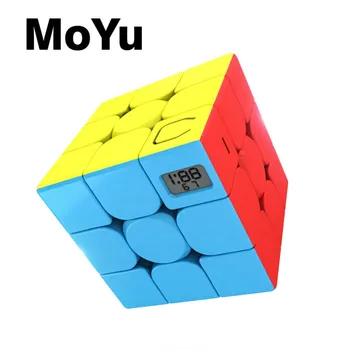 MoYu Razredu Meilong 3 Timer Magic Cube Glueless Uganke Kocke Hitrost Strokovno Cubo Magico Izobraževalne Igrače Za Študente