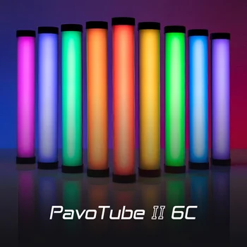 Nanguang Nanlite PavoTube II 6C LED RGB Svetlobe Cev Prenosni Ročni Fotografija Razsvetljavo Palico SCT Mode, Fotografije, Videa, mehko svetlobo,