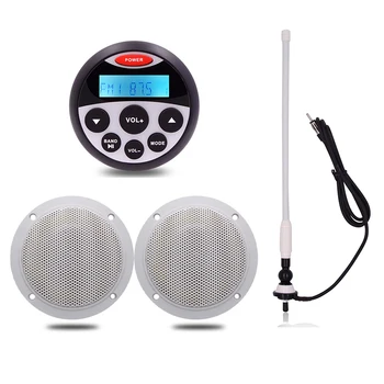 Nepremočljiva Morski Radio Bluetooth Stereo Audio Predvajalnik+1 Par 4