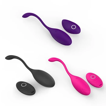 Nov USB Polnilne Ženski Vibrator za G Spot Spodbujanje Vaginalne Kroglice Vibrator Vodotesen opozarjanje z vibriranjem Jajca