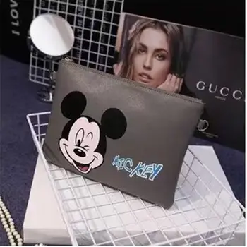Novi Modni Oblikovalec blagovne znamke torba ženske kakovost Mickey risanka torbici obleko trdna torba mini vrečko damo messenger denarnice