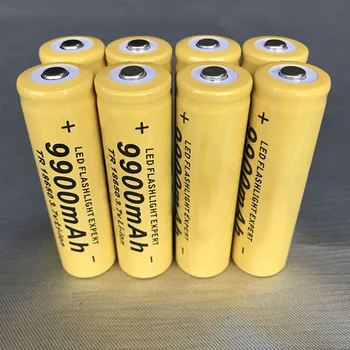 Novo 18650 baterije 4 kosov 3,7 V 1500mAh polnilna litij-batterywith chargerfor svetilka litij + 1 polnilnik