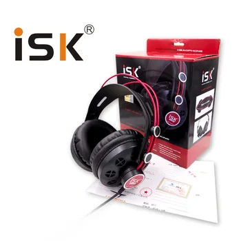 Novo ISK HP-580 Original Slušalke Pol-odprte Dinamične Stereo Spremljanje Slušalke DJ Slušalke šumov Slušalke Auriculares