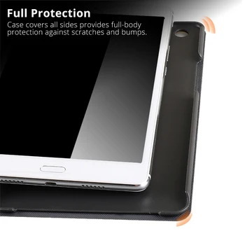 Ohišje za Huawei MediaPad M5 Lite 10.1 BAH2-W19/L09/W09 Magnetni Projekcijska Stojala PU Usnja Kritje za Huawei M5 Lite 10.1 Tablet Funda