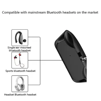 OOTDTY Brezžična tehnologija Bluetooth 5.0 AUdio Adapter 3,5 mm izhod za Slušalke Slušalke Sprejemnik za PS4
