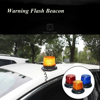 Opozorilo Flash Svetilnik Sili Navedba LED Lučka Avto Obračanje Traffice Varnost Svetlobe Magnet Strop Polje Flash Strobe