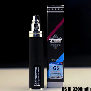 Original GS ego II kit 3200mAh Veliko zmogljivost elektronska cigareta pero Za 510 CE4 92a3 Razpršilo ecig Baterije Multi-barvni neobvezno