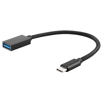 OTG Tip C Podaljšek USB 3.0 Ženski USB C 3.1 Moški Podatkovnega Kabla USB, Polnjenje Prenos Podatkov USB-C Prilagodilnik Pretvornika