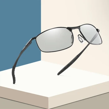 Photochromic sončna Očala Moških Polarizirana Očala Moški Spremeniti Barvo Polaroid sončna Očala za Moške Športe na Prostem Vožnje UV400