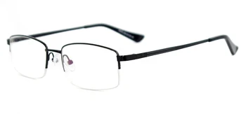 Poslovni Slog Kovinski Pol Platišča Moških Očala Pravokotnik Multifokalna Eyeglass Okvirji Za Recept Stopnjo Leče