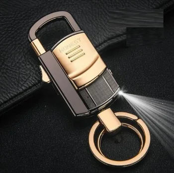 Pošten BCK2-686 lučka za polnjenje po vmesniku USB lažji, vetroloma ustvarjalne večnamensko avto ključ gumb vžigalnik za cigarete