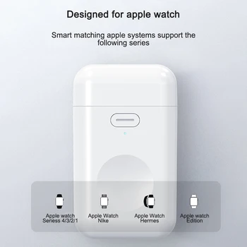 Qi Brezžični Polnilec Za Apple Watch 6 5 4 3 2 1 Serija Prenosnih Hitro Brezžično Polnjenje Dock Magnetni Polnilec Za IWatch Polnilnik