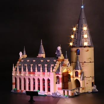 Razsvetljave, Komplet Za Lego Potter Bradavičarke Veliki Dvorani 75954 Igrače Gradnike Modela(Ne Vključuje LED Lego Set)