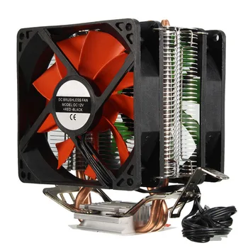 Računalnik, Hladilnik, Ventilator Hidravlični Dvojno Heatpipe CPU Ventilatorji za Hlajenje Heatsink Za Intel LGA775/1156/1155 AMD za AM4 Ryzen za videoposnetke boste potrebovali Pentium