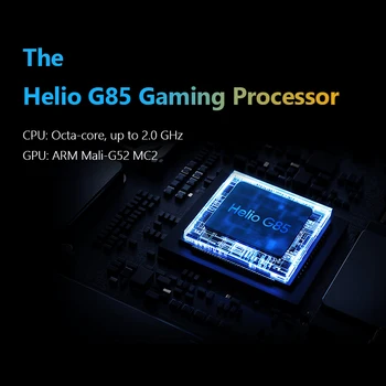 Realme 7i 7 i Globalna Različica 4 GB, 64 GB Pametni MediaTek Helio G85 Gaming Procesor 48MP AI Trojno Kamere 6000mAh 18W polnjenje