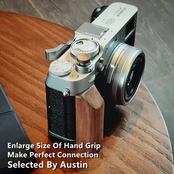 Ročno Izdelani Leseni Nosilec za Hitro Sprostitev L Ploščo Za Fuji X100V Fujifilm