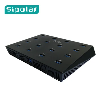 Sipolar Industriel 16 vrata USB 3.0 hub hitro hitrost prenosa podatkov za usb duplicator in Kopiranje stroj