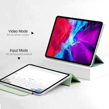 Smart Magnetno Ohišje Za iPad Pro 11 2020 2018 Tanek in Lahek Inteligence Stojalo Pokrov Za iPad Zraka 4 10.9