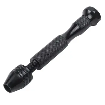 Strani Twist Drill Bits Set,DIY Natančnost Pin Vise Model Mini Strani Spiralno Vrtanje z 25pcs 0,3 mm do 3,0 mm, Mikro-Sveder (Black)