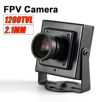 SUFCO 1200TVL Mini CCTV Kamere 2.1 mm Širok Zorni kot Objektiva 700TVL PAL / NTSC FPV Kamero MTV Odbor kovinsko ohišje cctv varnosti cam