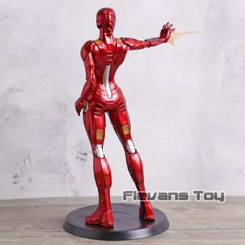 Superheroj Stark Industrije X-Frakcije Železne Lady Pepper Potts MK8 PVC Dejanje Slika Zbirateljske Model Igrača