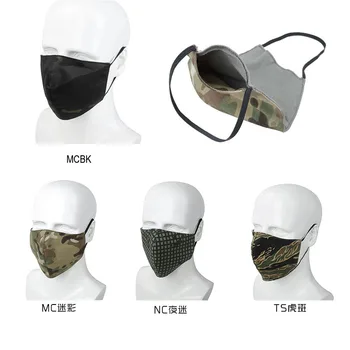 TMC NOVO Multicam Pol Masko Taktične Zaščitne opreme Stroj Dustpoof Prikrivanje Masko Kolesarjenje sprednji Pokrov