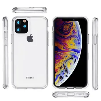 Uradni Jasno Primeru Za Apple iPhone 12 Pro Max 2020 Težko PC Nazaj Kritje Za iPhone 12 Pro 12 Mini Mobilni Telefon Primeru Coque Fundas
