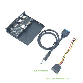 USB3.1/Tip C Vmesnik+Dual USB3.0+TF/SD Kartic 3.5 Optični Mehko Pogon Širitev Plošča Pogoni Trdega diska Gori