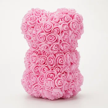 Valentinovo Darilo 25 cm Rose medvedek Z Polje Nosi S Cvetjem