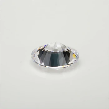 Velikost 2x3~13x18mm Ovalne Oblike 5A Bela CZ Kamen Sintetičnih Gems Kubičnih Cirkonij Za Nakit