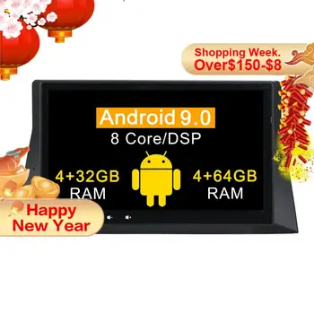 Vgrajen DSP 4G+64 G Android 9.0 avto dvd predvajalnik za HONDA Accord 8 2008-2011 GPS Navigacija Avto Auto Radio stereo zvokom v Video Vodja Enote
