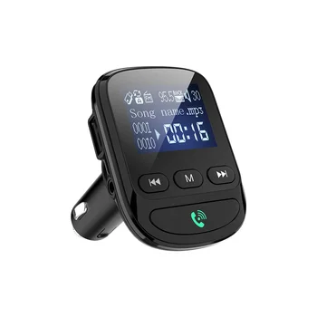 VR robot FM Oddajnik AUX Bluetooth Avto MP3 Predvajalnik, Brezžični Adapter kompletom za Prostoročno Modulator z USB QC3.0 Hitro Polnjenje