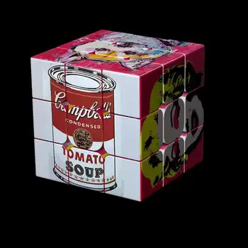 Vroče Prodajo Vesel Božič 3x3x3 Čarobno Hitrost Kocka 3x3 uv tisk kocka PhotoCube meri zbiranje cubo magico za darilo Otrok