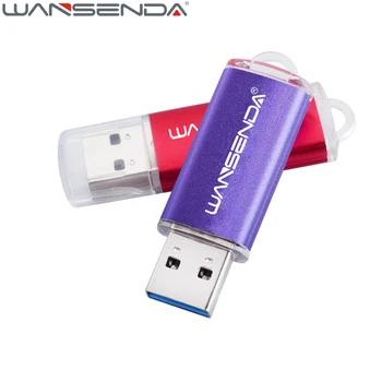 WANSENDA Usb 3.0 pomnilniški ključek USB za Visoke Hitrosti Pen Drive 8GB 16GB 32GB 64GB 128GB 256GB Zunanje Skladiščenje Pendrive Pomnilniški Ključek USB