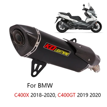 Za BMW C400GT 2019 2020 C400X 2018-2020 Motocikel Izpušne Cevi Zdrsne Na 51mm Sredini Izpušni Glušnik Pobeg Izmenljive DB Killer