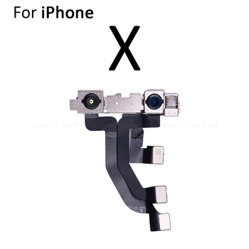 Za iPhone 7 8 Plus X SE 2020 Majhen Sprednji Obraz Sooča Kamero Flex Kabel Tipala Svetlobe, Mikrofon