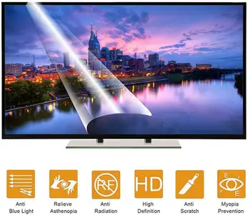 Za LG 49LH600T 49 palčni TV zaslonu zaščitnik Zaslon Patron, Non-Glare Ultra-Clear Anti-Blue Light Anti Scratch Zasebnosti Filtri