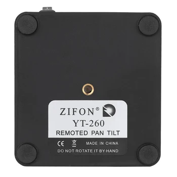Zifon YT-260 Daljinski Nadzor Motoriziranih Pan Nagib Glave za Ekstremne Kamera, Wifi Kamera in Pametni telefon