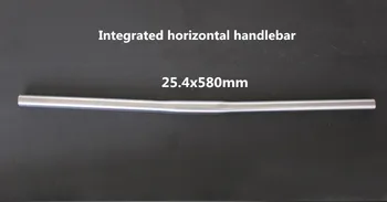 Zložljiva kolesa horizontalno krmilo titana za brompton titana krmilo eno ročajev 25.4x580mm