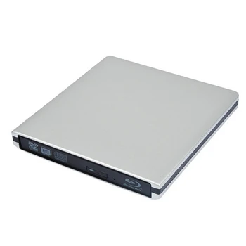 Zunanji Blu Ray DVD 3D USB 3.0 Prenosni Bluray DVD, CD-Jev RW CD Vrstico za OS Windows 7 8 10 Linxus PC