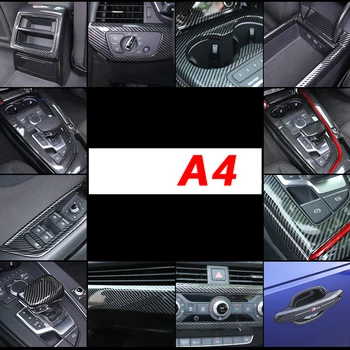 Šport Slog Avto Notranje zadeve Kalupi za Nadzor Vrat, Dekorativni Plošči Orodje pokrov Primeren za Audi A4 B9 A5 B9 Notranje Spremembe