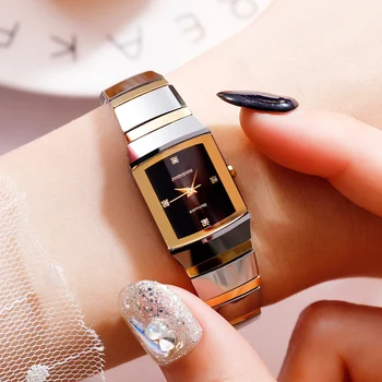 Švicarski Premikanje Volfram Jekla Untrathin Lady Watch Fashin Mini Elegantno Majhno watch vodoodpornost Luksuzni Gledam Ženske