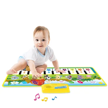 100x36cm Velik Glasbeni Mat Igrače, Klavir Igrača Tambor Infantil Brinquedos Glasba Mat Otroci, ki so Izobraževanje, Učenje Glasbe Mat Za Otroke